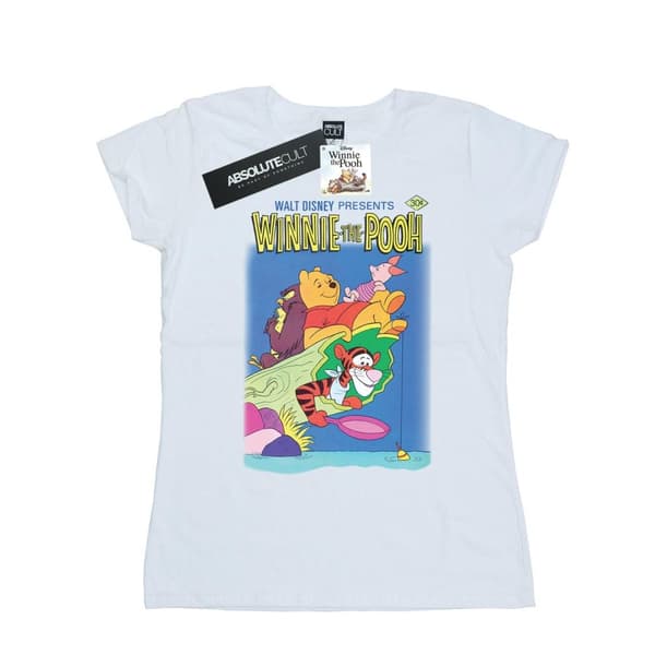 Disney Dam/kvinnor Winnie The Pooh Poster T-shirt i bomull