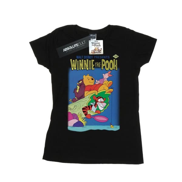 Disney Dam/kvinnor Winnie The Pooh Poster T-shirt i bomull