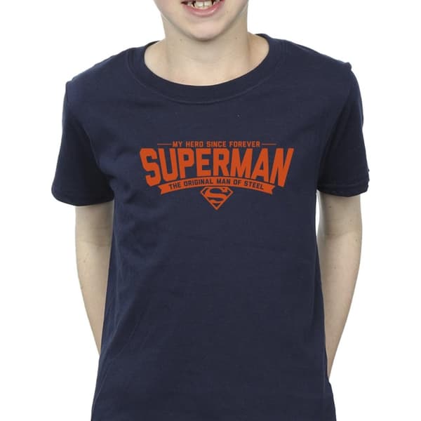 DC Comics T-shirt för pojkar - Superman Hero Dad