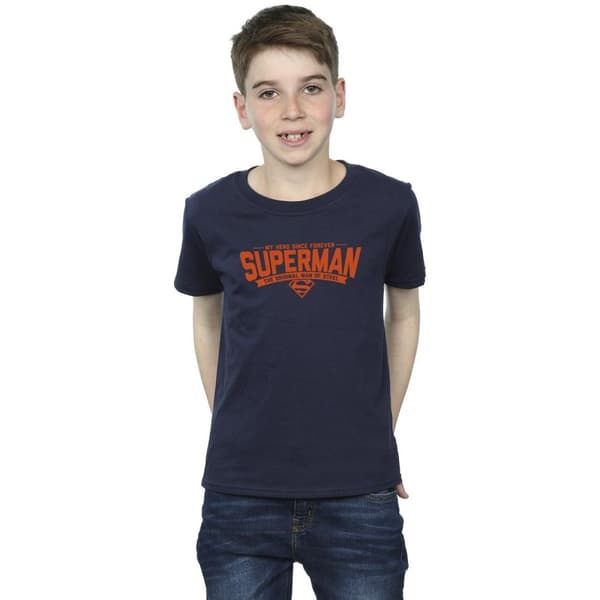 DC Comics T-shirt för pojkar - Superman Hero Dad