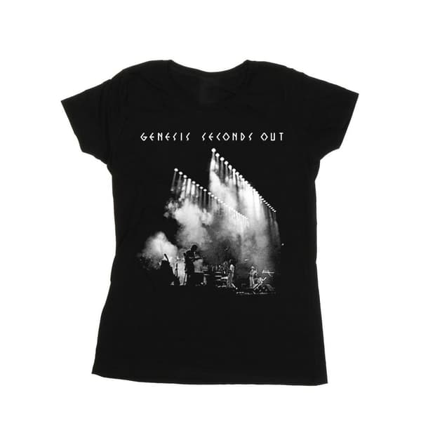 Genesis Dam/Tjej - Seconds Out - Enfärgad bomulls-T-shirt