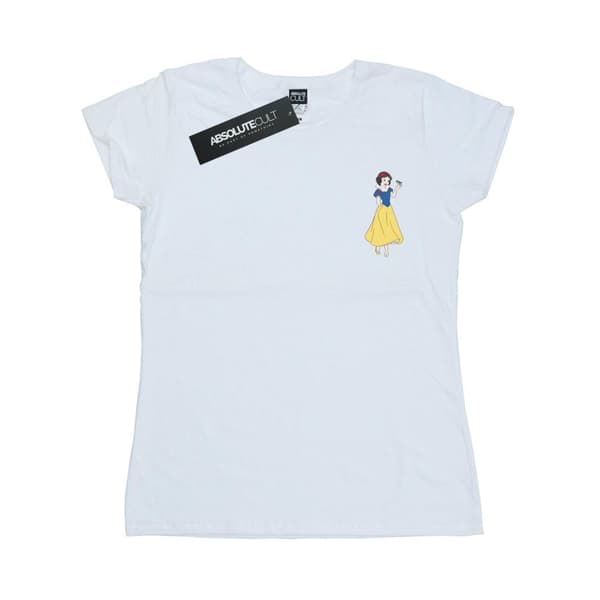 Disney Princess Womens/Ladies Snow White Chest Cotton T-Shirt