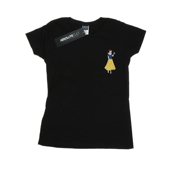 Disney Princess Womens/Ladies Snow White Chest Cotton T-Shirt