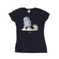 Pikkukuva 1 / 3: Star Wars Womens/Ladies The Mandalorian R2D2 And Grogu Cotton T-Shirt