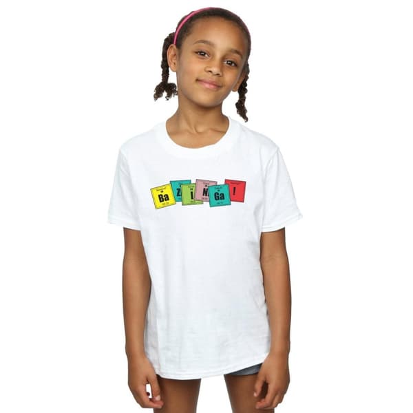 The Big Bang Theory Girls Bazinga Elements Cotton T-Shirt