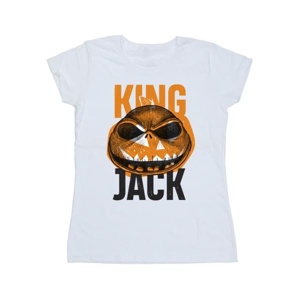Disney Womens/Ladies The Nightmare Before Christmas King Jack Cotton T-Shirt