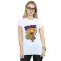 Pikkukuva 2 / 3: Scooby Doo Womens/Ladies Pizza Ghost Cotton T-Shirt