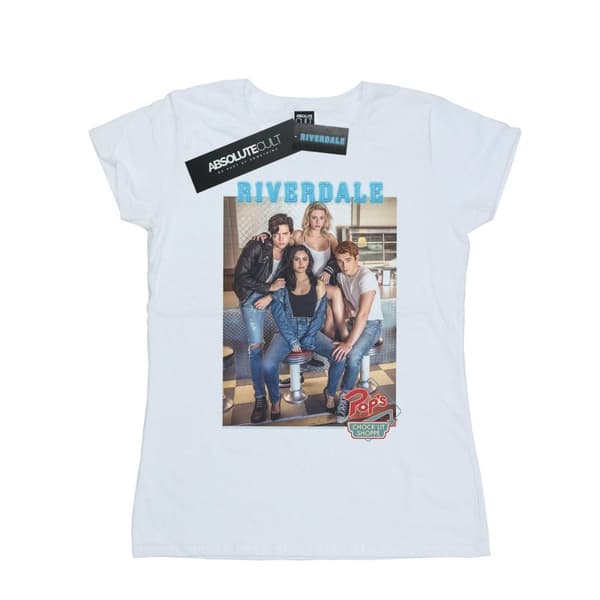 Riverdale T-shirt i bomull för damer/kvinnor - Pops Group Photo
