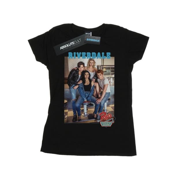 Riverdale T-shirt i bomull för damer/kvinnor - Pops Group Photo