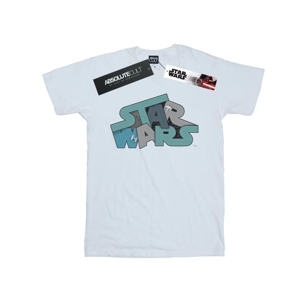 Star Wars Dödsstjärnan Jumble Logo T-shirt i bomull för flickor