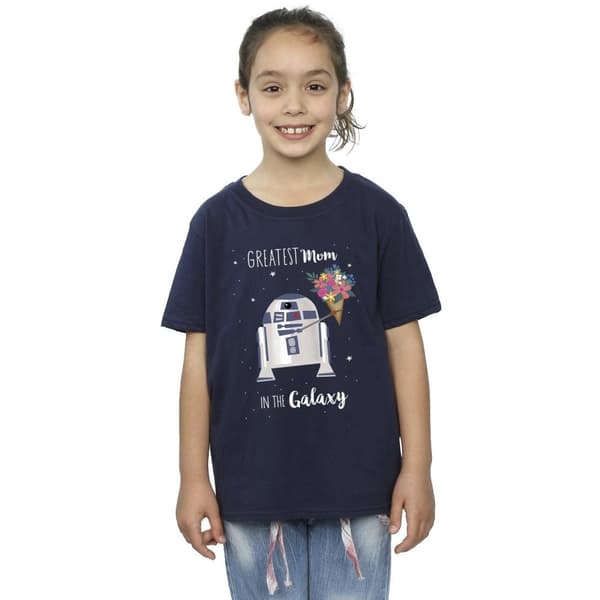 Star Wars T-shirt i bomull för flickor