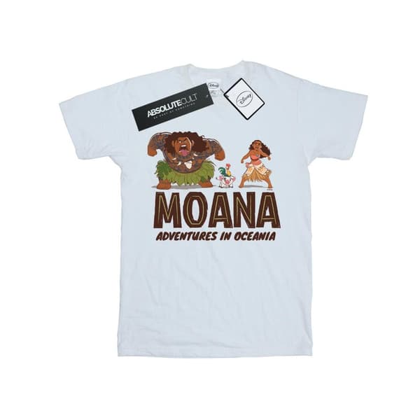 Disney Girls Moana Adventures in Oceania Cotton T-Shirt