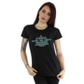 Miniatyrbilde 2 av 5: Star Wars Womens/Ladies Rogue One I´m One With The Force Green Cotton T-Shirt