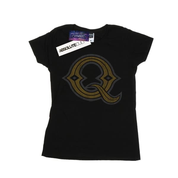 Disney Dam/Tjej - Onward Quest - Bomulls-T-shirt med logotyp