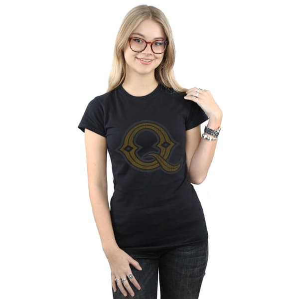 Disney Dam/Tjej - Onward Quest - Bomulls-T-shirt med logotyp