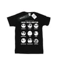 Pikkukuva 1 / 5: Disney Womens/Ladies Nightmare Before Christmas The Many Faces Of Jack Cotton Boyfriend T-Shirt