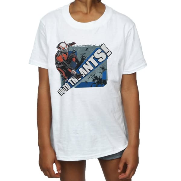 Marvel Girls Ant-Man Go To The Ants Cotton T-Shirt