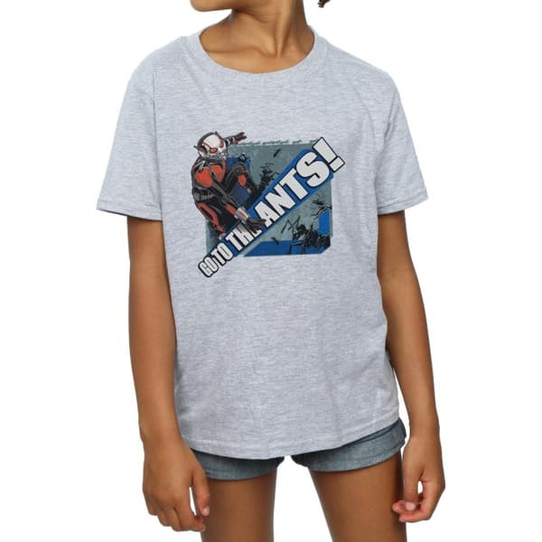 Marvel Girls Ant-Man Go To The Ants Cotton T-Shirt