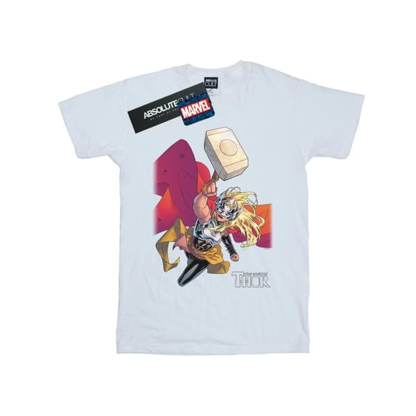 Marvel Mens The Mighty Thor Mjolnir T-Shirt