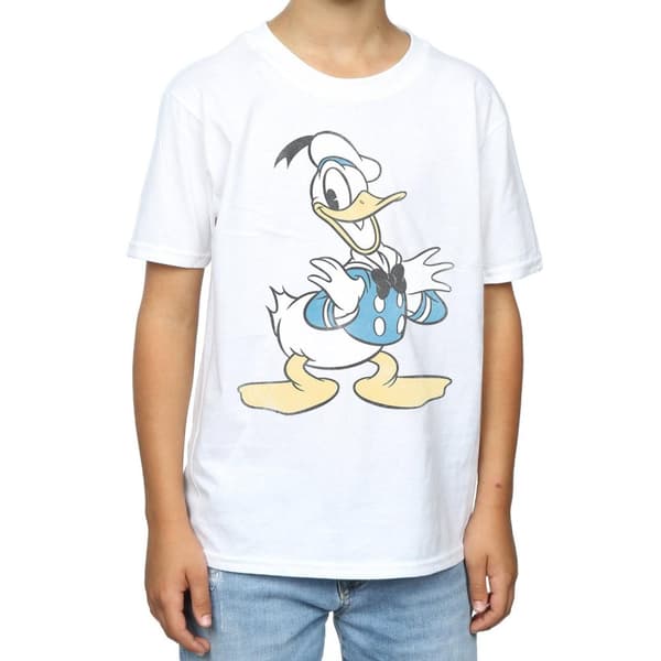 Disney T-shirt med posering av Kalle Anka för pojkar