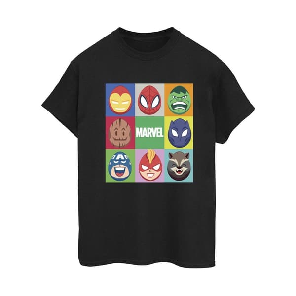 Marvel Womens/Ladies Easter Eggs Cotton Boyfriend T-Shirt