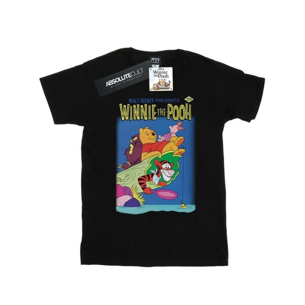 Disney T-shirt i bomull med Winnie the Pooh-affisch för flickor