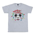 Miniatyrbilde 1 av 4: Disney Womens/Ladies Mickey Mouse Christmas Light Bulbs Cotton Boyfriend T-Shirt