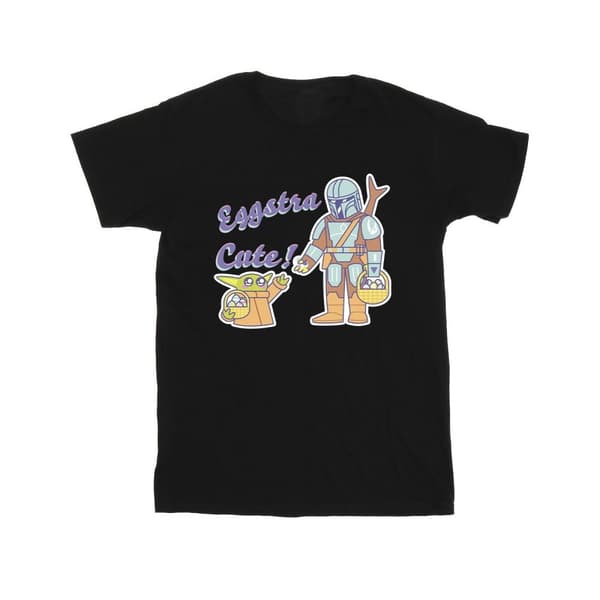 Star Wars Mens The Mandalorian Eggstra Cute Grogu T-Shirt
