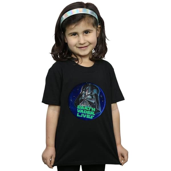 Star Wars T-shirt i bomull för flickor - Vader lever
