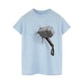 Miniatyrbillede 1 af 3: Marvel Universe Mens Thor Hammer Crack T-Shirt