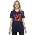 Miniatyrbild 2 av 3: Sonny & Cher Dam/Tjej I Got You Bomull Boyfriend T-shirt