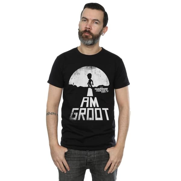 Marvel Guardians Of The Galaxy I Am Groot - vit t-shirt för herrar