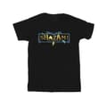 Miniatyrbild 1 av 3: DC Comics Shazam Fury Of The Gods - T-shirt i bomull med gyllene logotyp för flickor