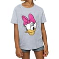 Miniatyrbild 3 av 5: Disney T-shirt i bomull med målat ankhuvud för flickor