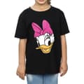 Miniatyrbild 3 av 5: Disney T-shirt i bomull med målat ankhuvud för flickor