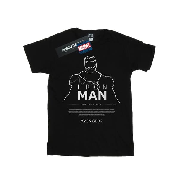 Marvel T-shirt med enkel linje - Iron Man