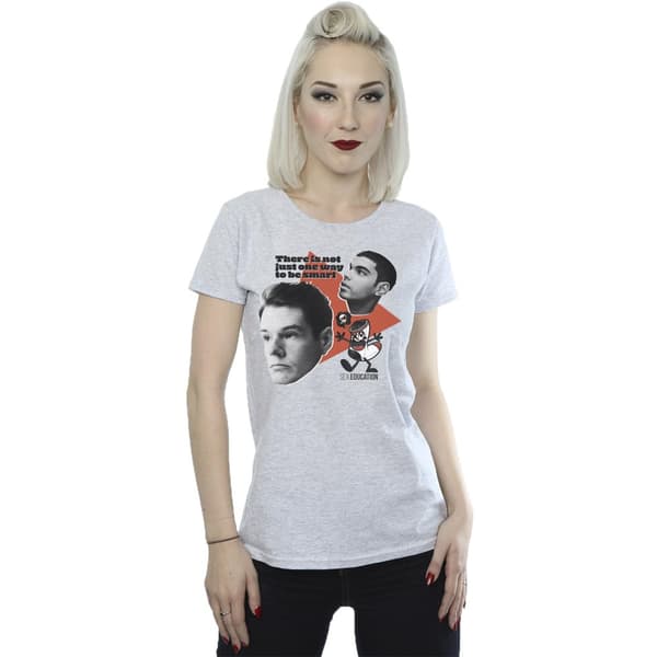 Netflix Womens/Ladies Sex Education One Way Triangle Cotton T-Shirt