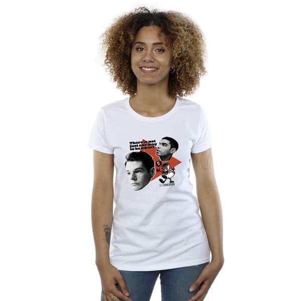 Netflix Womens/Ladies Sex Education One Way Triangle Cotton T-Shirt