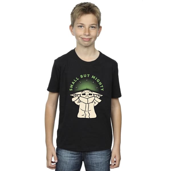 Star Wars Boys The Mandalorian Small But Mighty Grogu T-Shirt