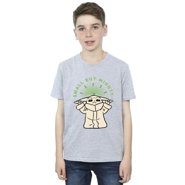 Star Wars Boys The Mandalorian Small But Mighty Grogu T-Shirt