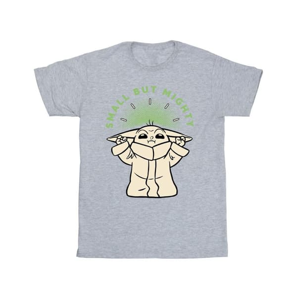 Star Wars Boys The Mandalorian Small But Mighty Grogu T-Shirt