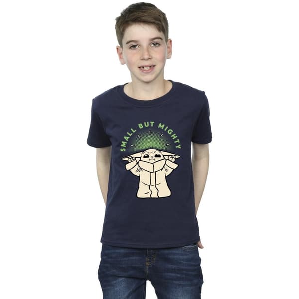Star Wars Boys The Mandalorian Small But Mighty Grogu T-Shirt