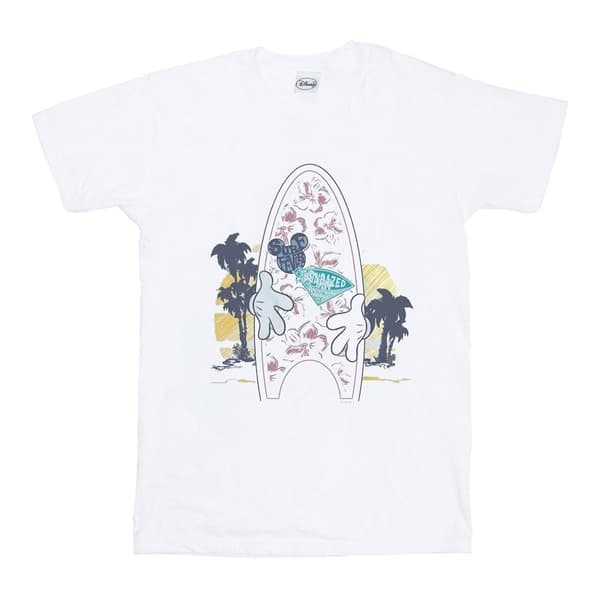 Disney Musse Pigg Surf Fever T-shirt i bomull för flickor