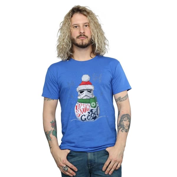 Star Wars Mens Stormtrooper Up To Snow Good T-Shirt