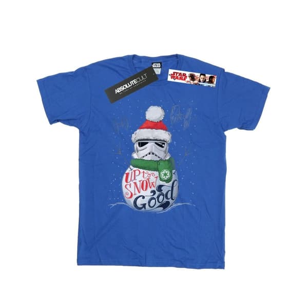 Star Wars Mens Stormtrooper Up To Snow Good T-Shirt