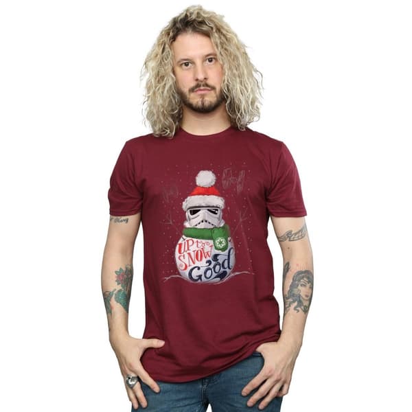 Star Wars Mens Stormtrooper Up To Snow Good T-Shirt