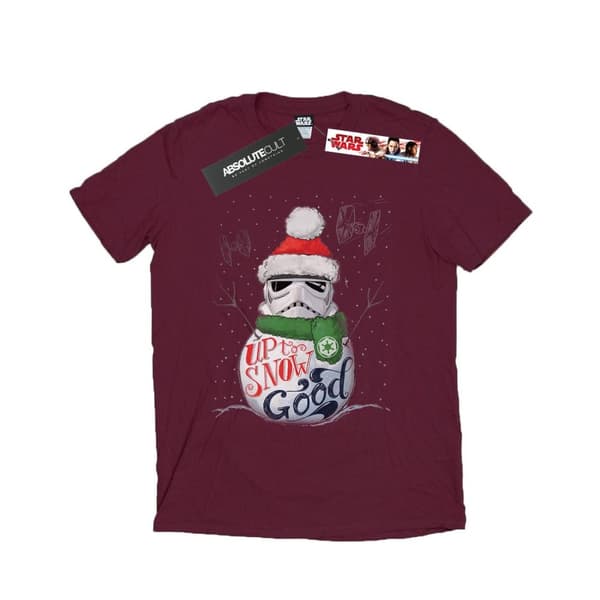 Star Wars Mens Stormtrooper Up To Snow Good T-Shirt