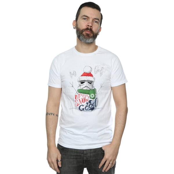 Star Wars Mens Stormtrooper Up To Snow Good T-Shirt