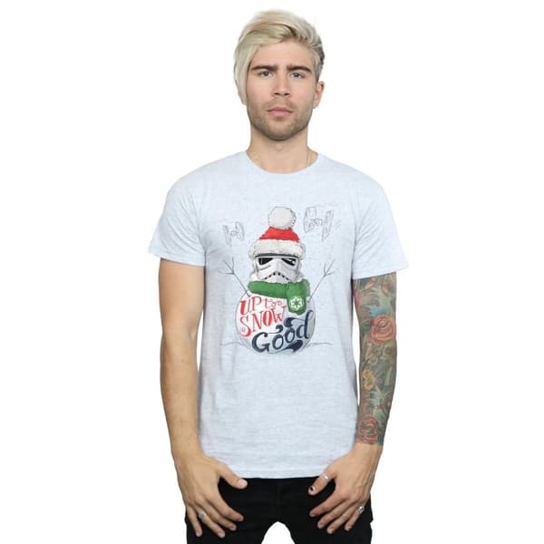 Star Wars Mens Stormtrooper Up To Snow Good T-Shirt