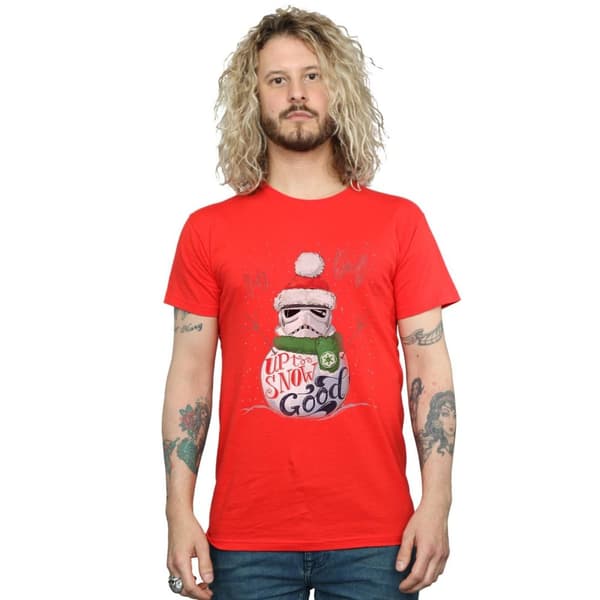 Star Wars Mens Stormtrooper Up To Snow Good T-Shirt